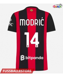 Günstige AC Milan Luka Modric #14 Heimtrikot Damen 2026-27 Kurzarm
